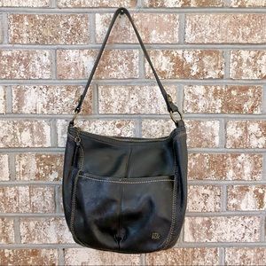 Brown Leather Handbag by The Sak